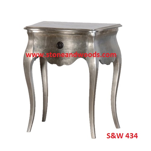 Side Table with Drawer S&W 434 | Stone and Woods