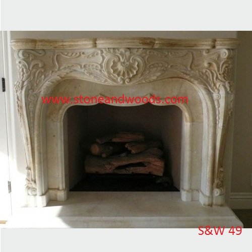 Marble Fire Place S&W 49