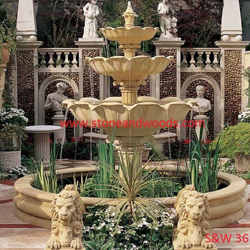 Decorative Marble Water Fountain S&W 36