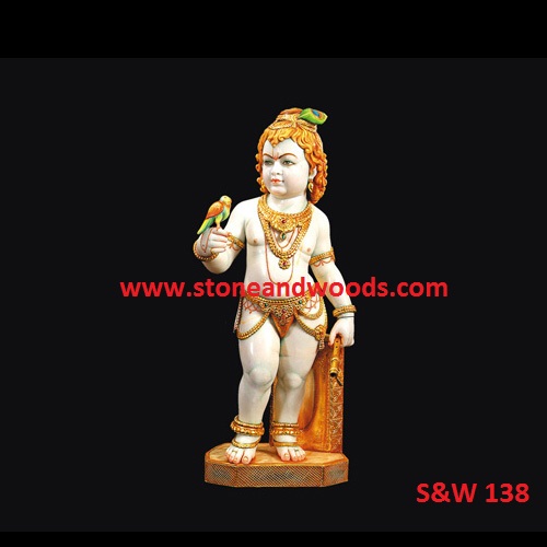 Krishna Bal Gopal Idols S&W 138