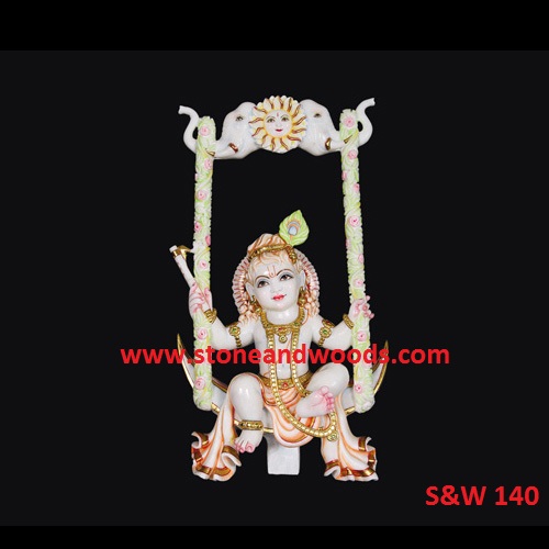Krishna Bal Gopal Idols S&W 140