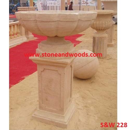 Marble Outdoor Planters S&W 228