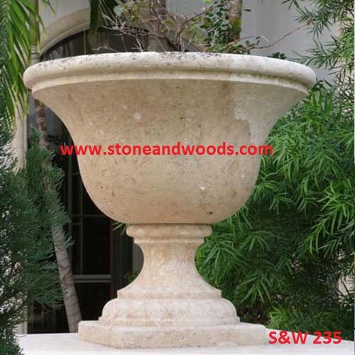 Marble Stone Garden Planters S&W 235