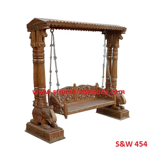 Wooden Carved Swing S&W 454