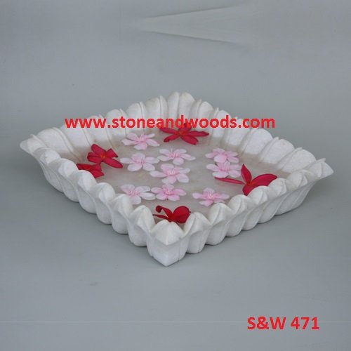 Marble Decorative Bowl S&W 471