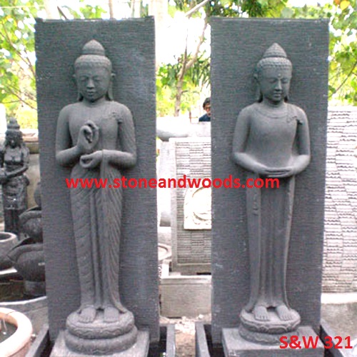 Gautam Buddha Marble Statues S&W 321