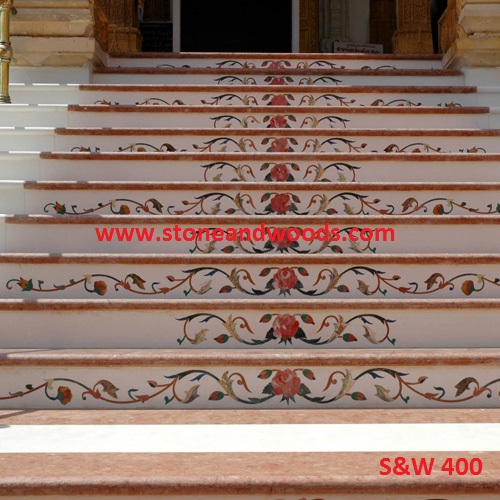 Marble Inlay Tiles S&W 400