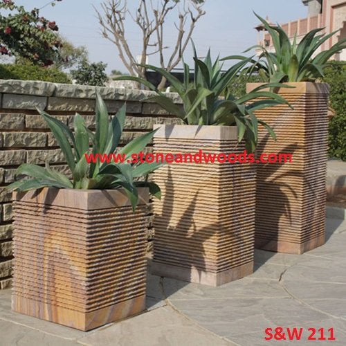 Modern Outdoor Planters S&W 211